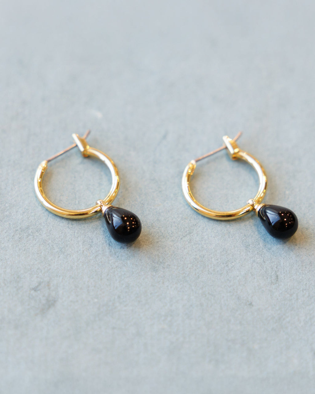 Hoop And Charm Earrings