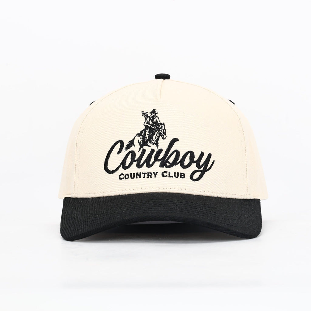 Rodeo Golfer Hat Black